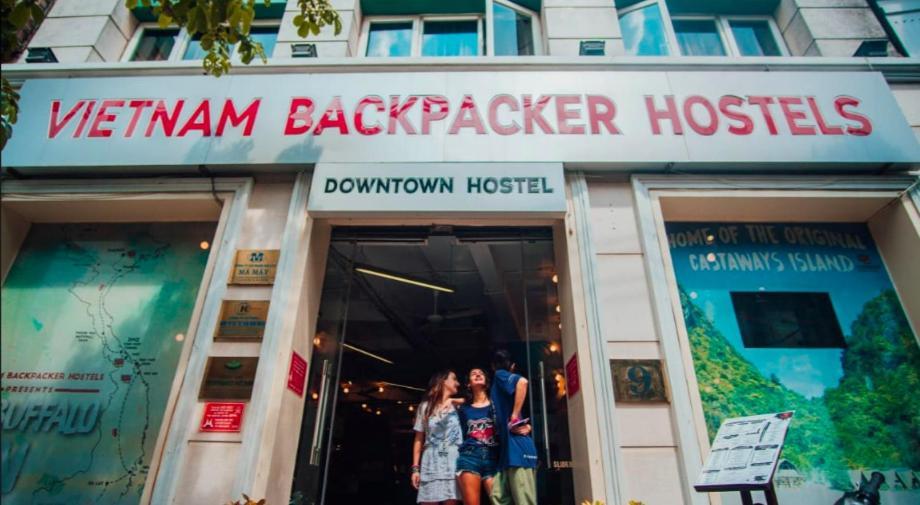 Vietnam Backpacker Hostels - Downtown Hanoi Bagian luar foto