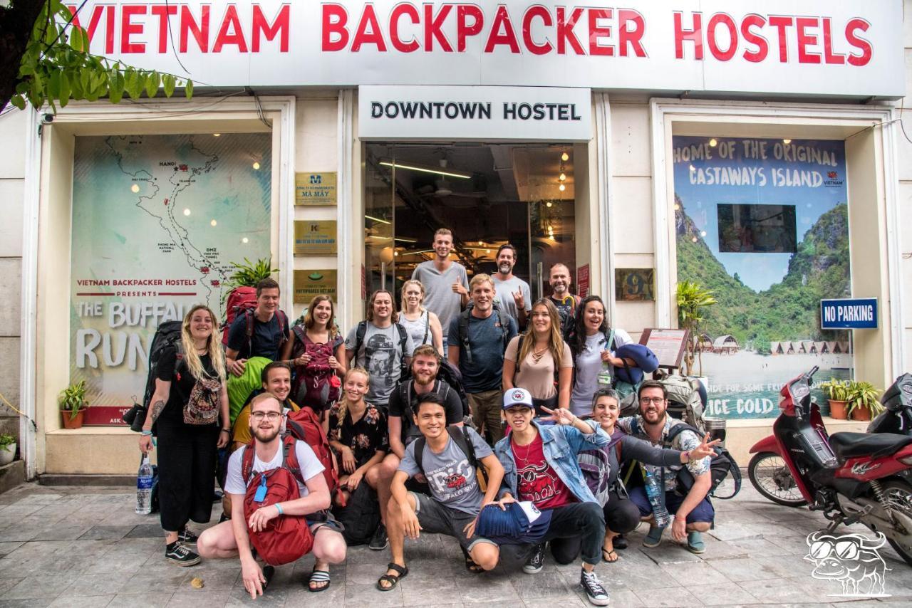 Vietnam Backpacker Hostels - Downtown Hanoi Bagian luar foto